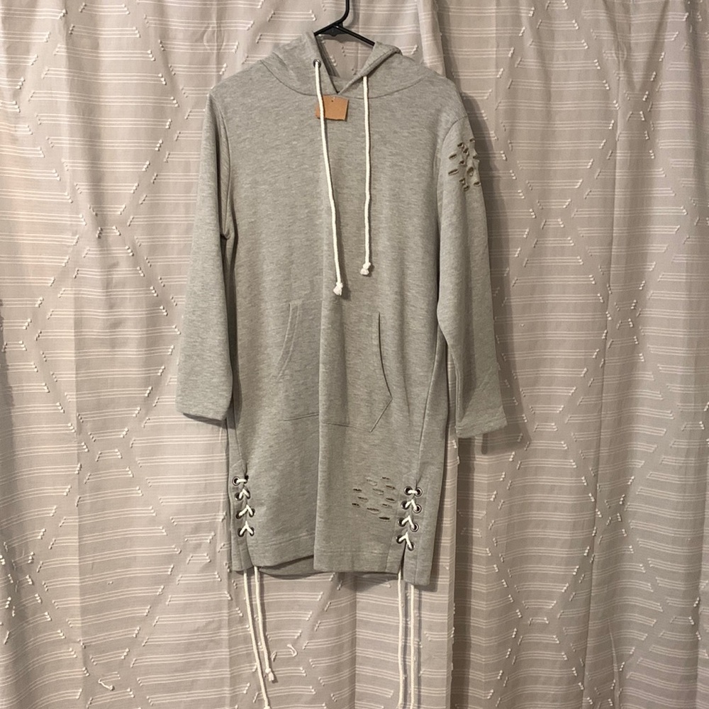Earthbound Hooded Sweatshirt Dress